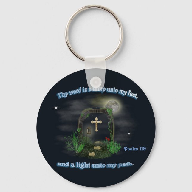 Psalm 119 keychain (Front)