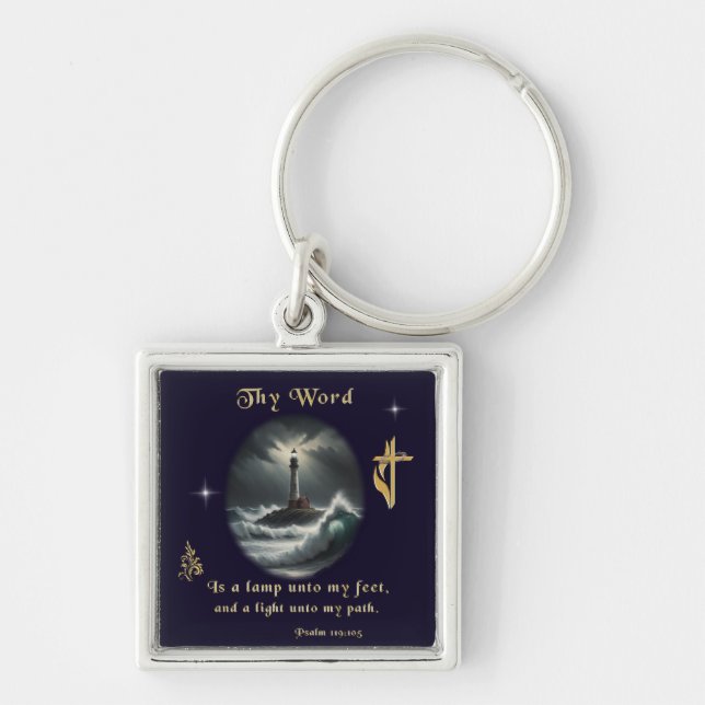 Psalm 119 keychain (Front)