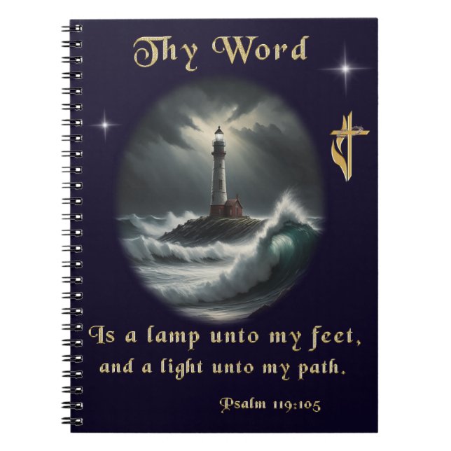 Psalm 119 notebook (Front)