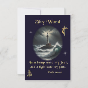 Psalm 119 thank you card