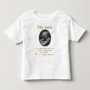 Psalm 119 toddler t-shirt