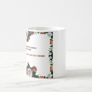 Psalm 11:5, No Violence Magic Mug