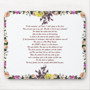 Psalm 11, Fly like a bird to your mountain, Mouse Pad