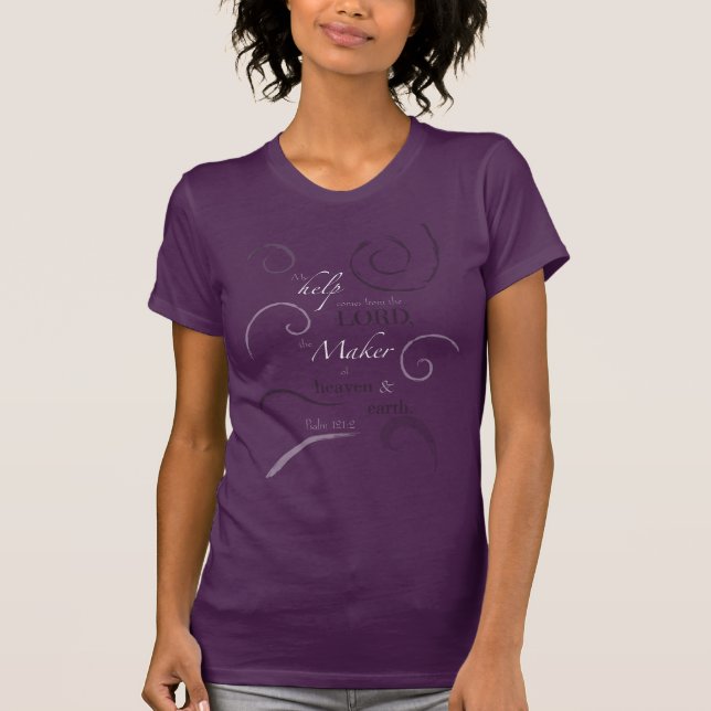 Psalm 121:2 T-Shirt (Front)