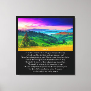 Psalm 121  canvas print