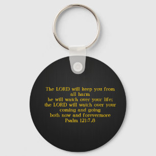 psalm 121 keychain