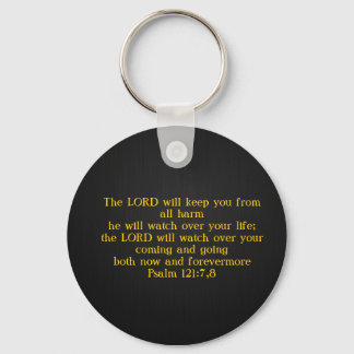 psalm 121 keychain