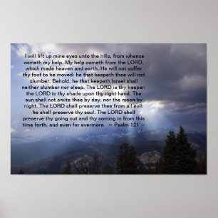 Psalm 121 poster