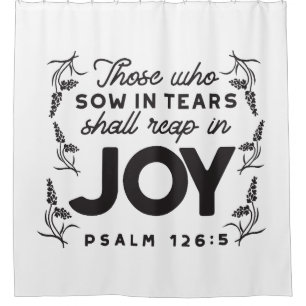 Psalm 126:5 Scripture Typography – Reap in Joy