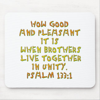 Psalm 133:1 mouse pad