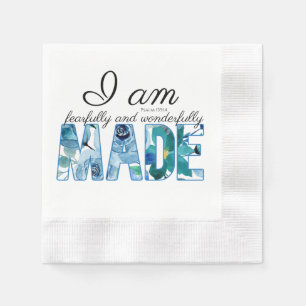 Psalm 139:14 Fearfully & Wonderfully Made Napkin