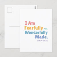 Psalm 139:14 Kids Bible Verse Christian Nursery