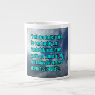 Psalm 139:14 WEBU Mug