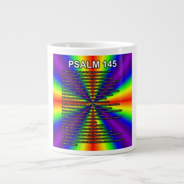 Psalm 145:1–21 WEBU Mug (Devant)