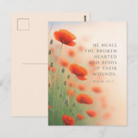 Psalm 147:3 He Heals the Brokenhearted Scripture