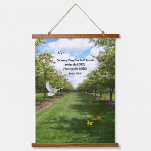 Psalm 150:6 hanging tapestry