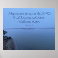 Psalm 16:8 Encouraging Uplifting Bible Scripture