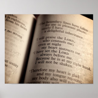 Psalm 16 Print