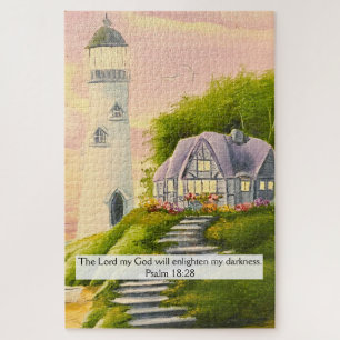 Psalm 18:28 jigsaw puzzle