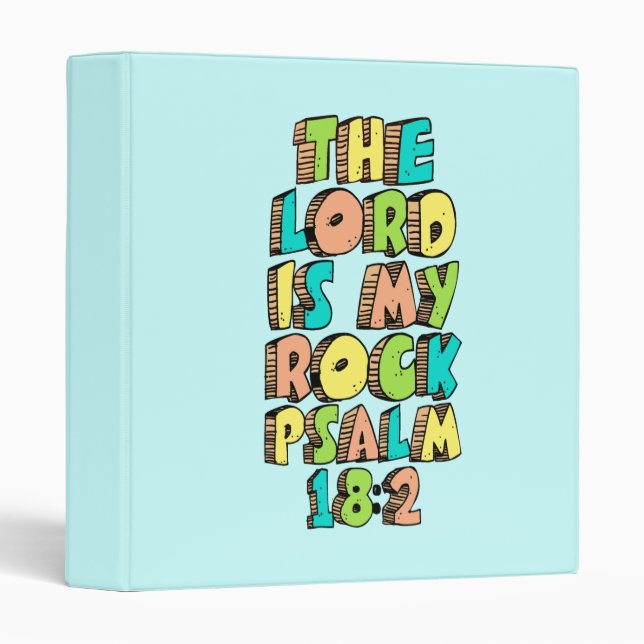 Psalm 18:2 binder (Front/Spine)