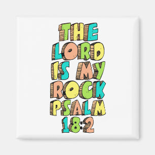 Psalm 18:2 magnet