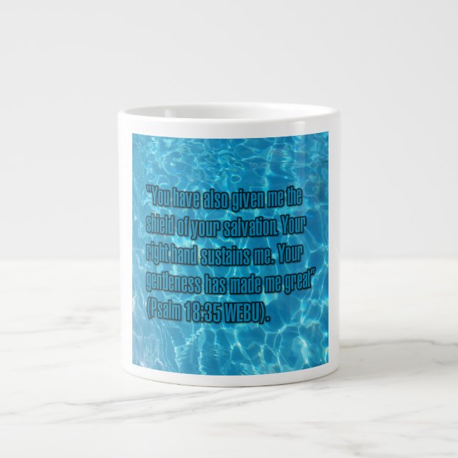 Psalm 18:35 WEBU Mug (Devant)