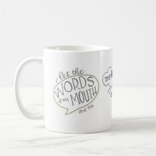 Psalm 19:14 coffee mug