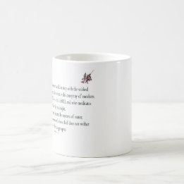 Psalm 1:1-3, Blessed is the one who, Magic Mug