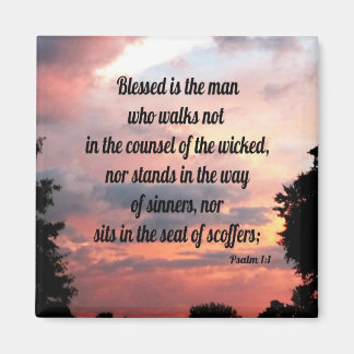 Psalm 1:1 magnet