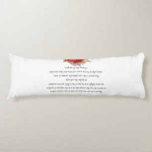 Psalm 1, Law day and Night, Streams of Waters, Body Pillow