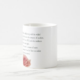 Psalm 1, Law day and Night, Streams of Waters, Magic Mug