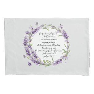 Psalm 23: 1-3 pillowcase