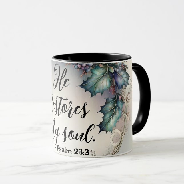 Psalm 23:3  mug (Front Right)