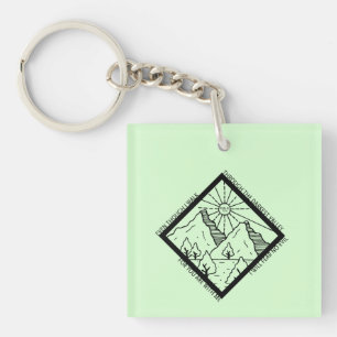 Psalm 23 4 Fear No Evil Christian Bible Verse Keychain