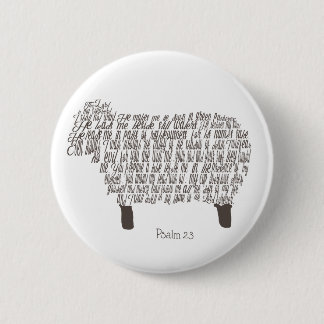 Psalm 23 Art 2 Inch Round Button