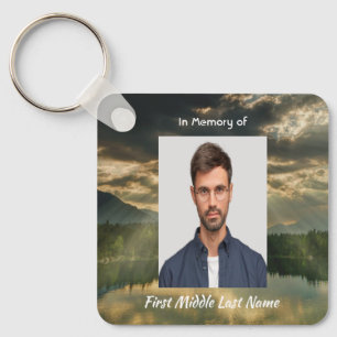Psalm 23 Celebration of Life Service Keychain
