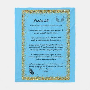 Psalm 23  fleece blanket