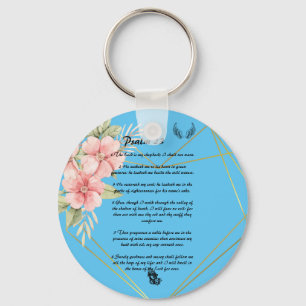 Psalm 23   keychain