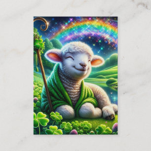 Psalm 23 KJV Cards - Cheerful Lamb