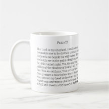 Psalm 23 Mug