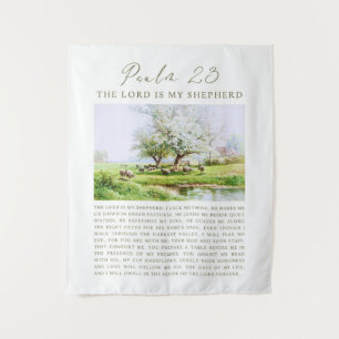 Psalm 23 NIV The Lord is My Shepherd Tapestry