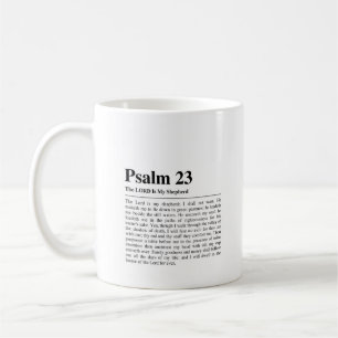 Psalm 23 NKJV The Lord is My Shepherd Coffee Mug