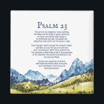 Psalm 23 NKJV The Lord is my shepherd Magnet<br><div class="desc">Psalm 23 NKJV The Lord is my shepherd; I shall not want. He makes me to lie down in green pastures; He leads me beside the still waters. He restores my soul; He leads me in the paths of righteousness For His name's sake. Yea, though I walk through the valley...</div>