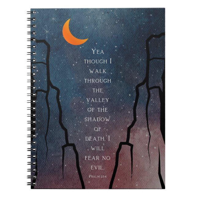 Psalm 23 notebook (Front)