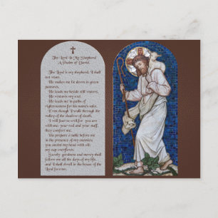 PSALM 23 POSTCARD