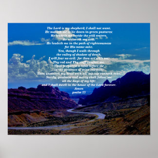 PSALM 23 POSTER