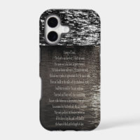 Psalm 23, Song of David Still Waters iPhone case