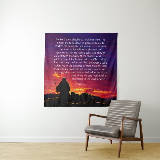 Psalm 23   tapestry (In Situ)