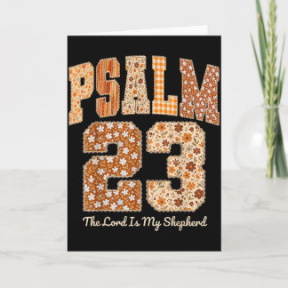 Psalm 23 The Lord Is My Shepherd _3  Card