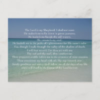 Psalm 23 The Lord is My Shepherd Beautiful Beach